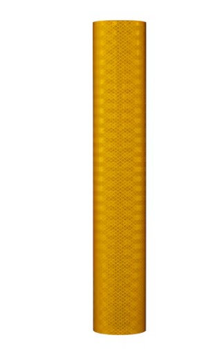 3M High Intensity Grade Folie 3311 op maat te snijden (max 1220mm)/45,7mtr, Geel (Yellow)