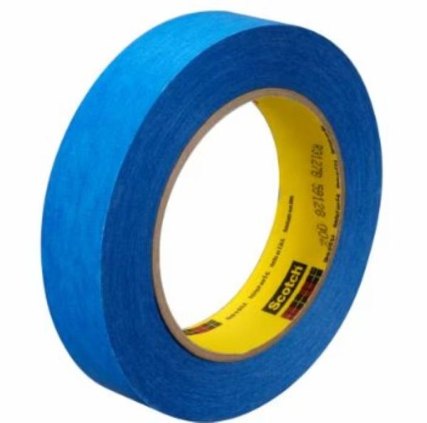 3M Repulpable Flatback Tape R3127 36mm/55mtr, blauw