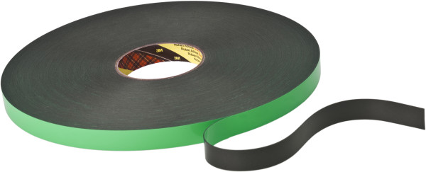 Scotch Dubbelzijdige Schuimtape 9508B op maat te snijden (max1500mm)/66mtr, zwart